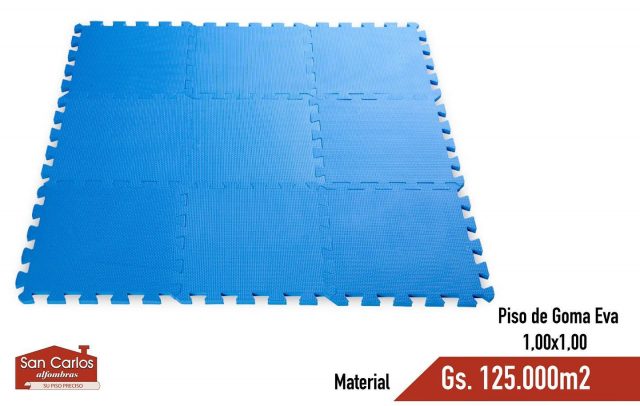 |Pisos de Goma Eva|🤩 •Se arma y desarma fácilmente. •Se puede apilar para guardarlo. •No retiene la humedad. •Fácil de limpiar. •No resbala, por lo tanto no es necesario pegarlo. ¡Seguridad en cada movimiento!

WhatsApp 0982 355 333
☎️ +(595 21) 211 078
(+595 21) 207 609